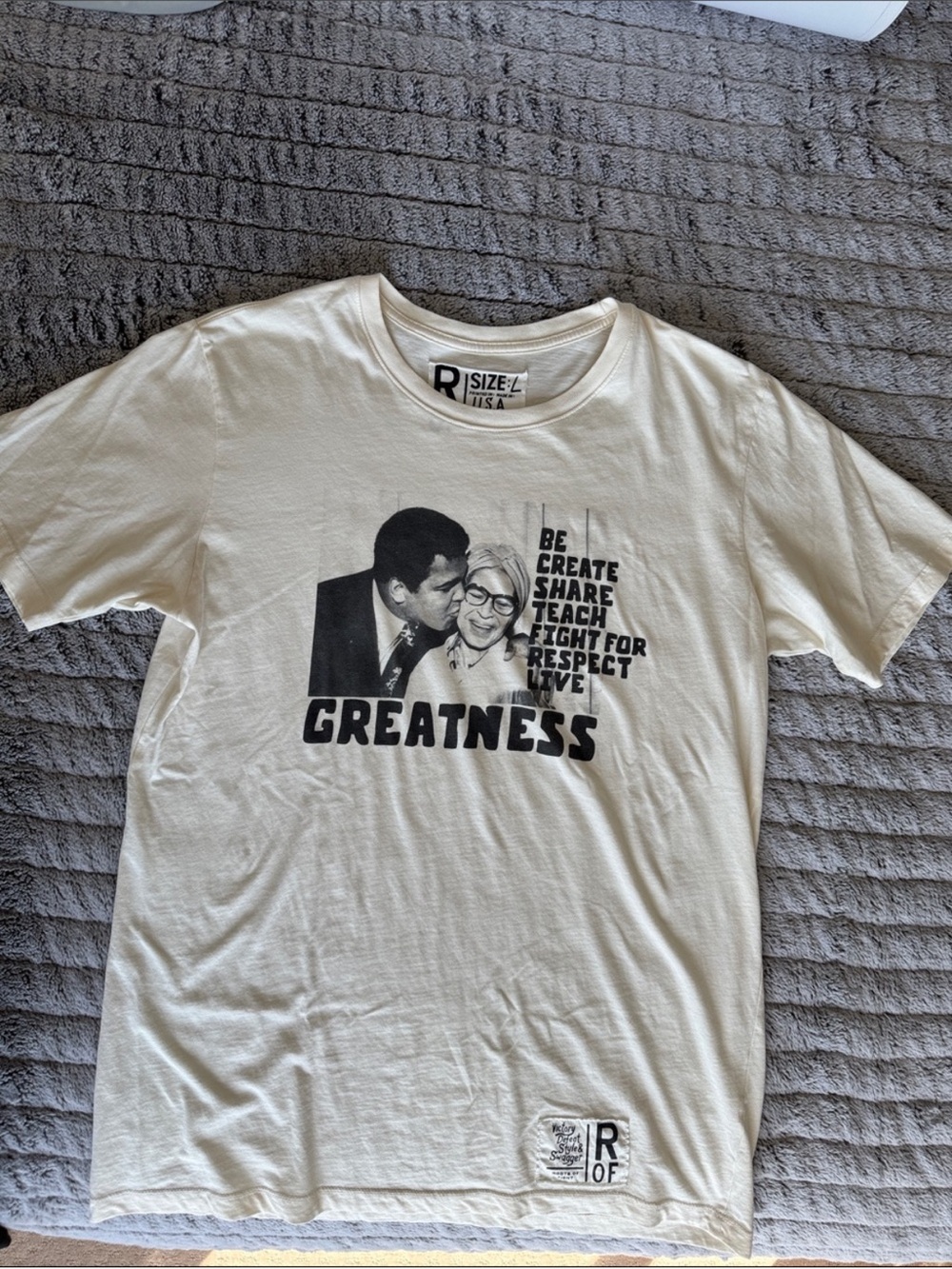 Roots Of Fight Muhammad Ali Rosa Parks Greatness Tee L
